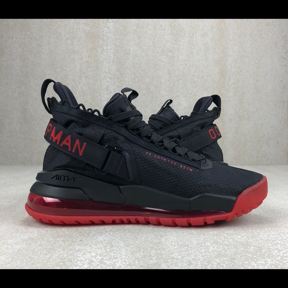Nike Air Jordan Proto-Max 720 Black University Red - Picture 5 of 8